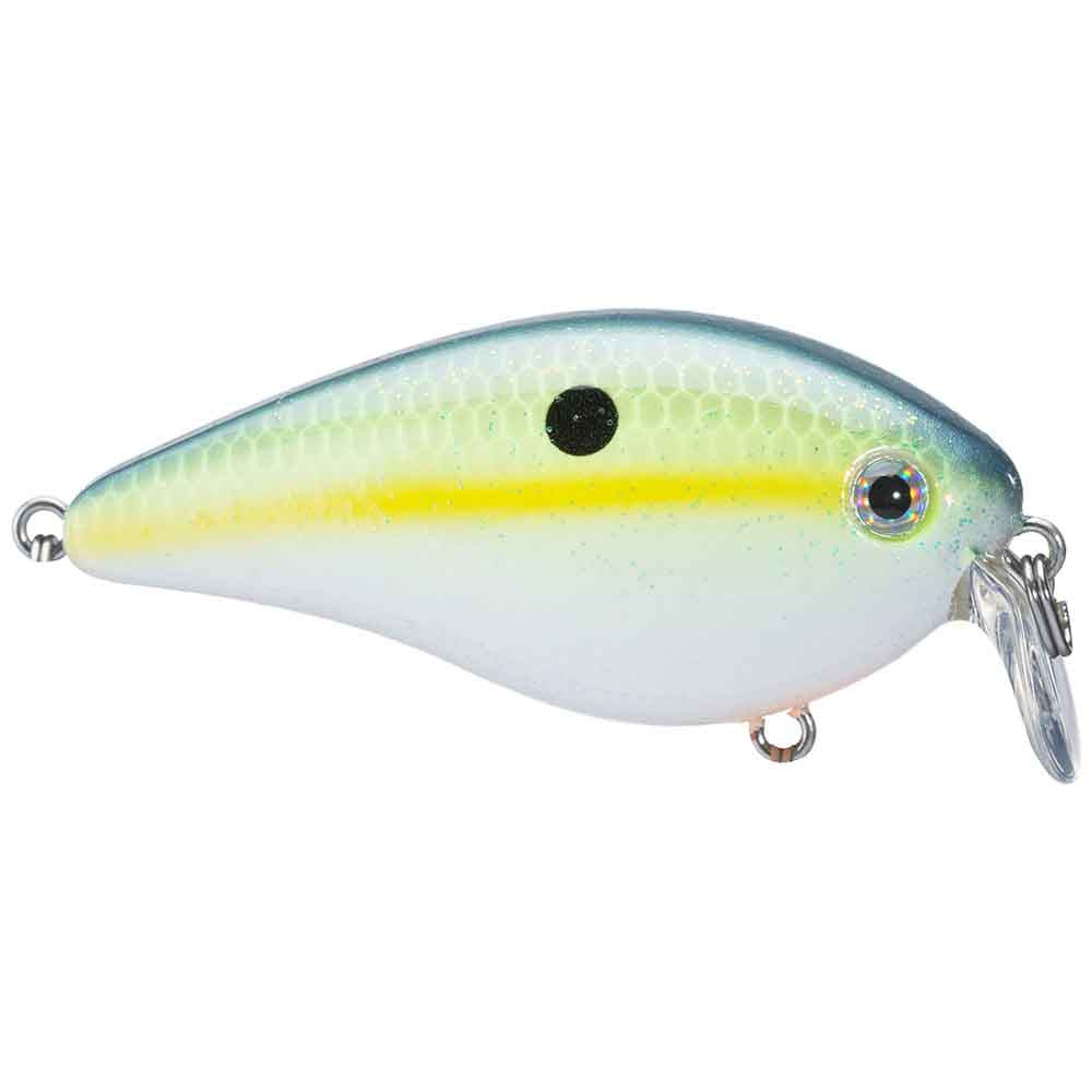 Image of the Strike King KVD 1.5 Shallow Squarebill Crankbait in Chartreuse Sexy Shad