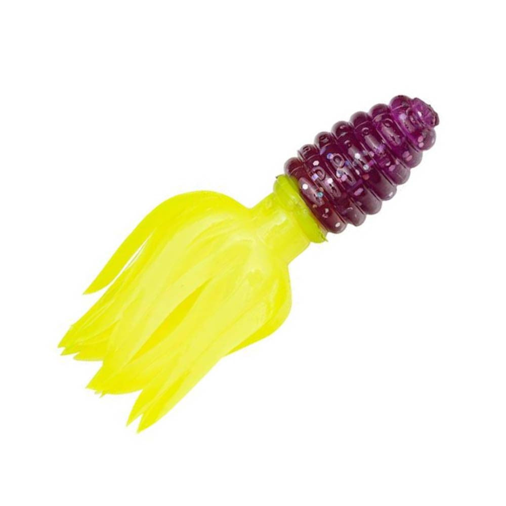 Strike King Mr. Crappie 1 3/4" Thunder Soft Bait Image in Purple Sage
