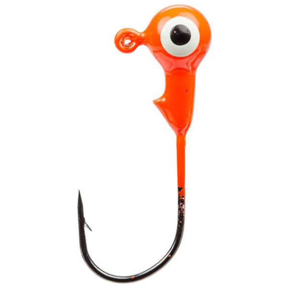 Strike King Mr. Crappie Jig Heads, 8 Per Pack image in fluorescent orange