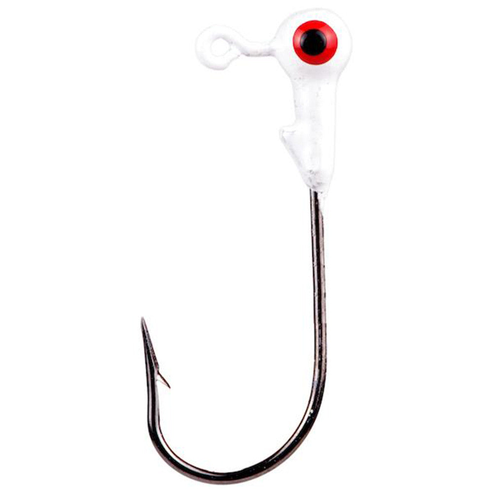 Strike King Mr. Crappie Jig Heads, 8 Per Pack image in Refrigerator White