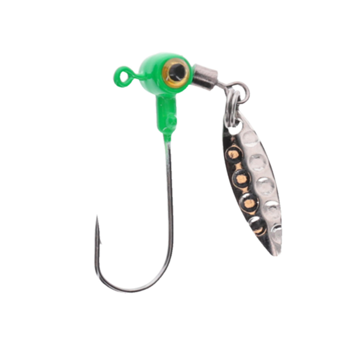 Strike King Mr. Crappie Sausage Head Spin Jig Head - Limetrouse