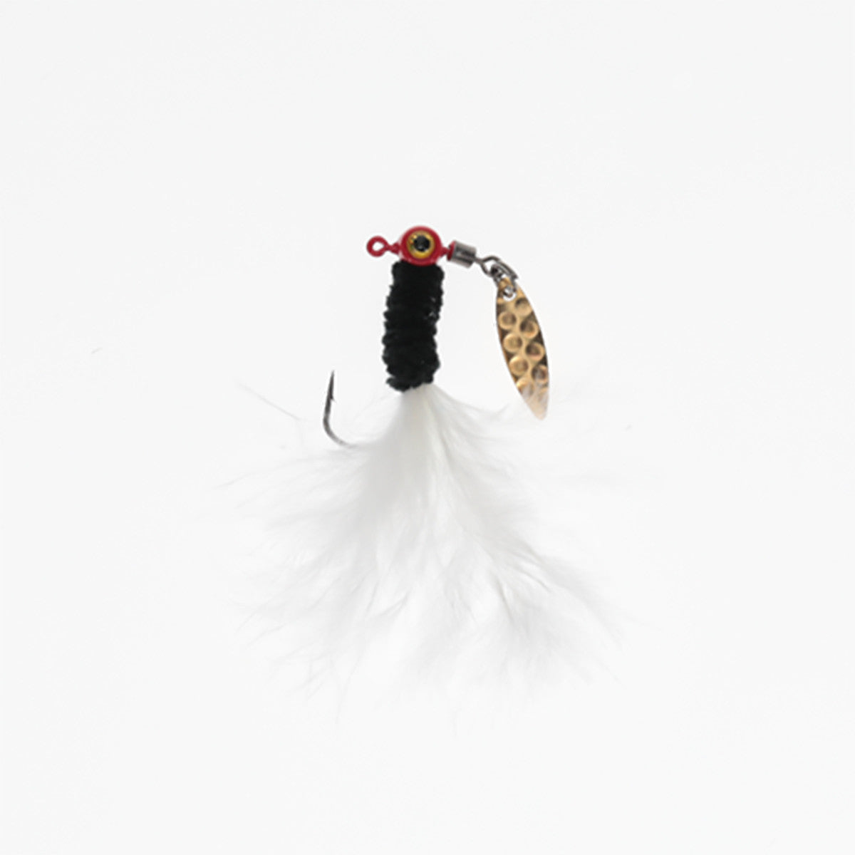 Image of the Strike King Maribou Sausage Spin Jig in Wood Pecker