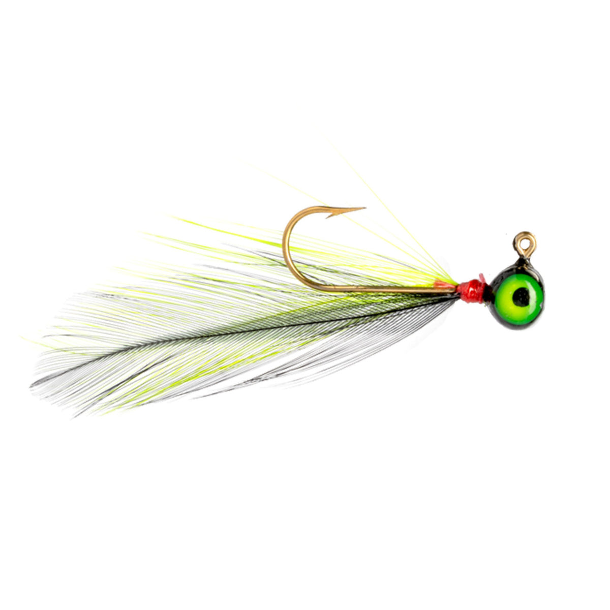 Strike King Mr. Shoo Shiner Jig Image in Tuxedo Black Chartreuse