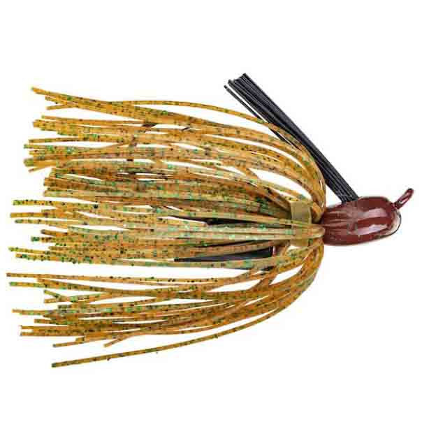 Strike King Ratlin Pro-Model Jig Image in Green Pumpkin