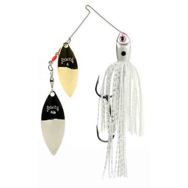 Strike King 1/2 oz Premier Plus Spinnerbait in Super White