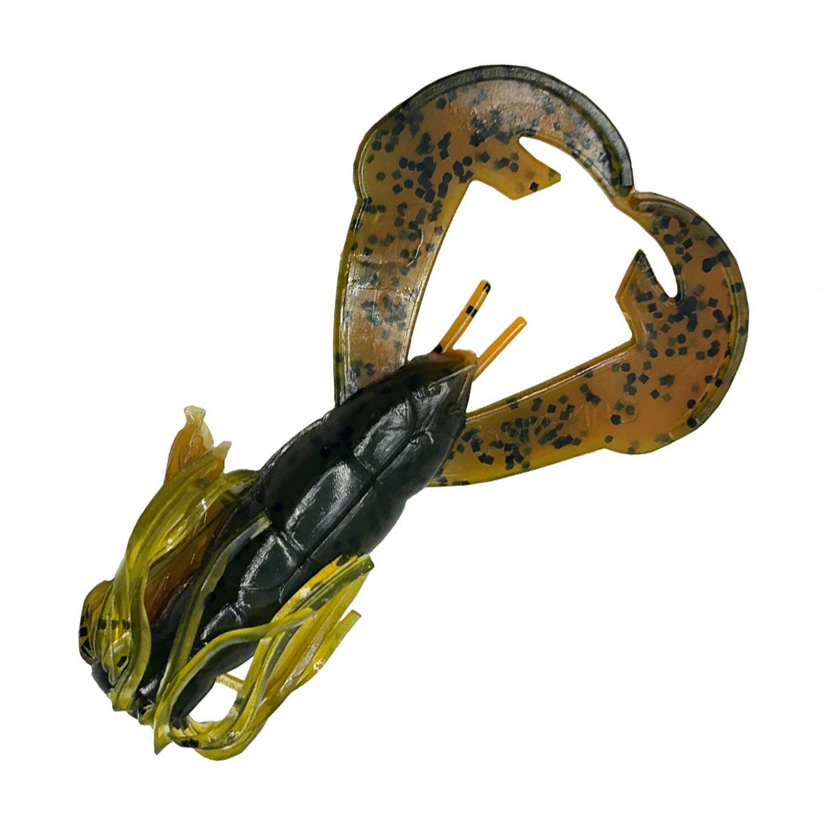Strike King Rage Luau Craw Soft Lure Image in Bama Craw