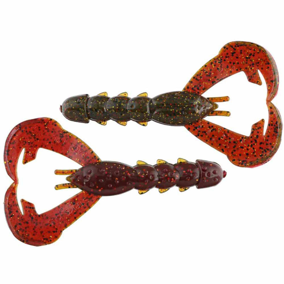Strike King 4.5" Rage Lobster 5 Pack Image in Falcon Lake Craw Blue Craw