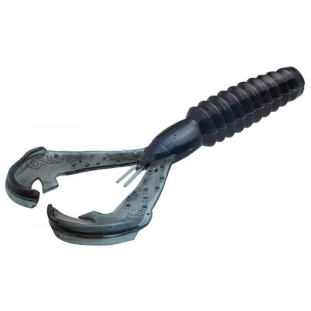 Strike King Rage Ned Craw in Black Blue Swirl
