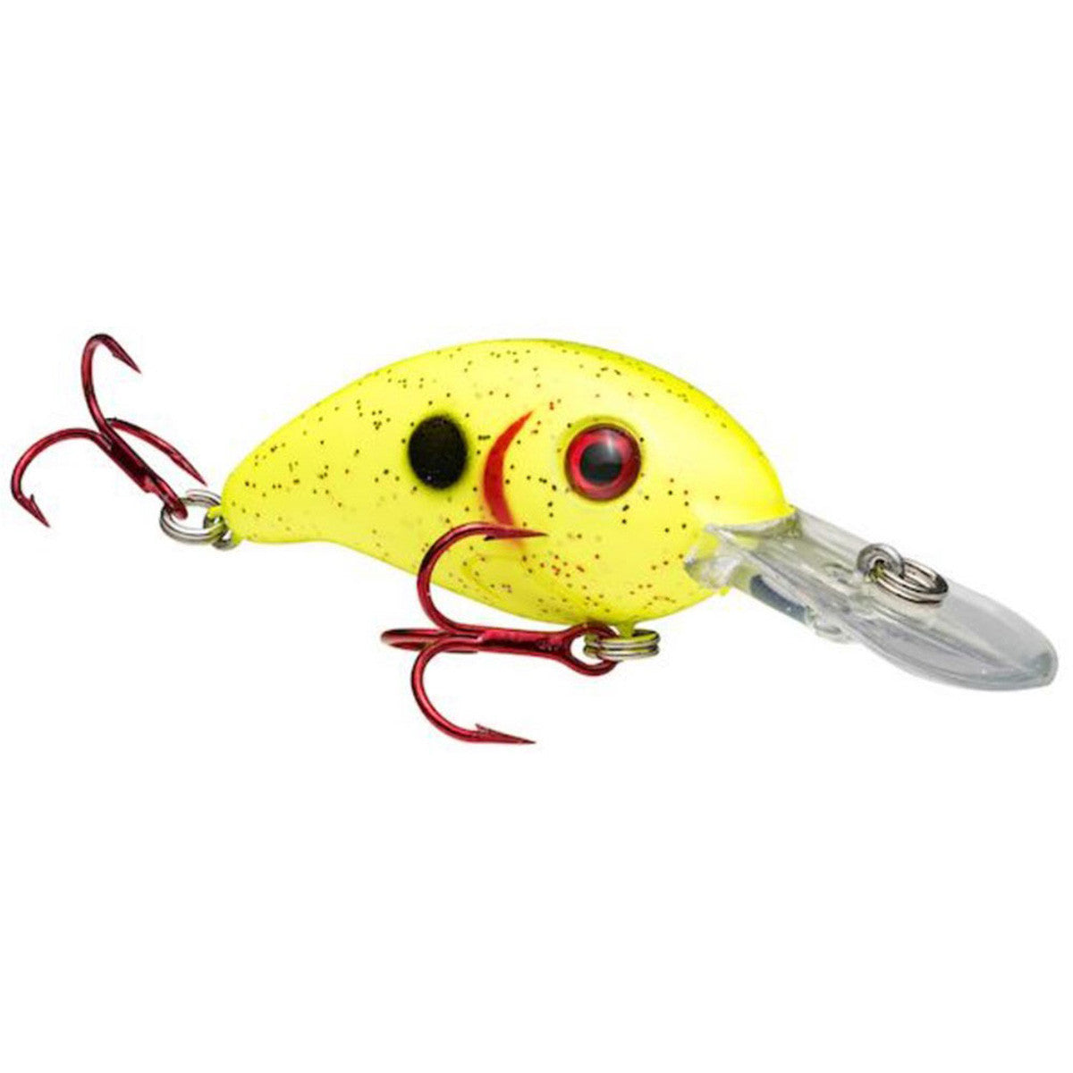 Strike King Slab-Hammer M3 Series Mini Crappie Crankbaits Image in Chartreuse Glitz