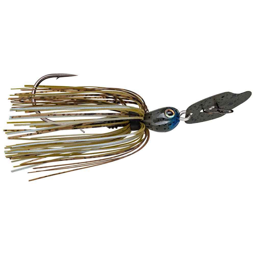 Strike King Thunder Cricket Vibrating Swim Jig image in Blue Craw