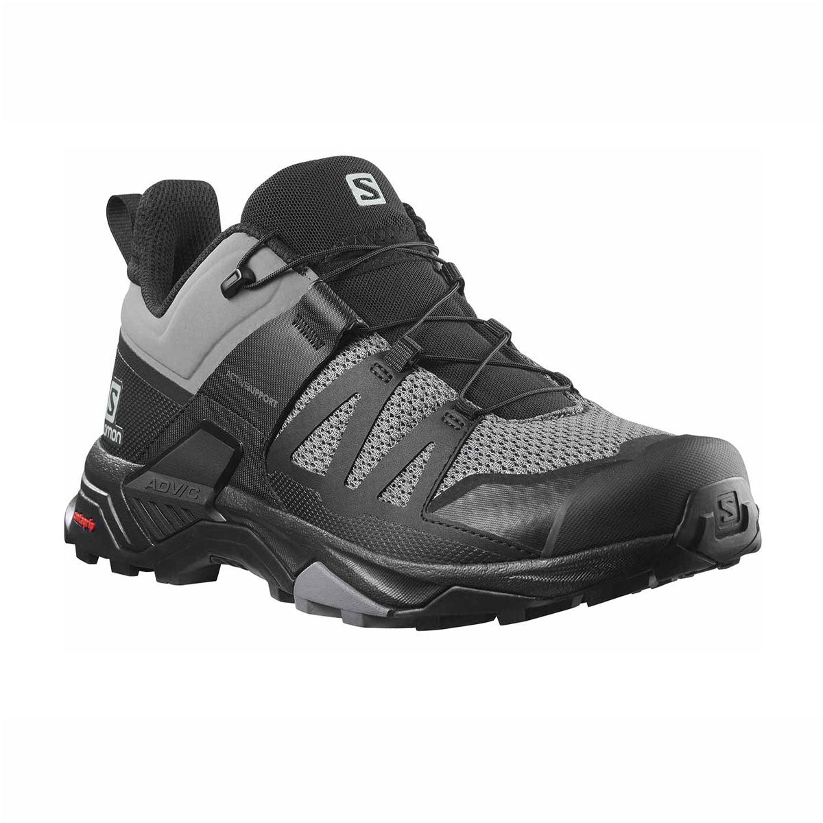 Salomon X Ultra 4 Hiking Shoes Image Quiet Shade-Black
