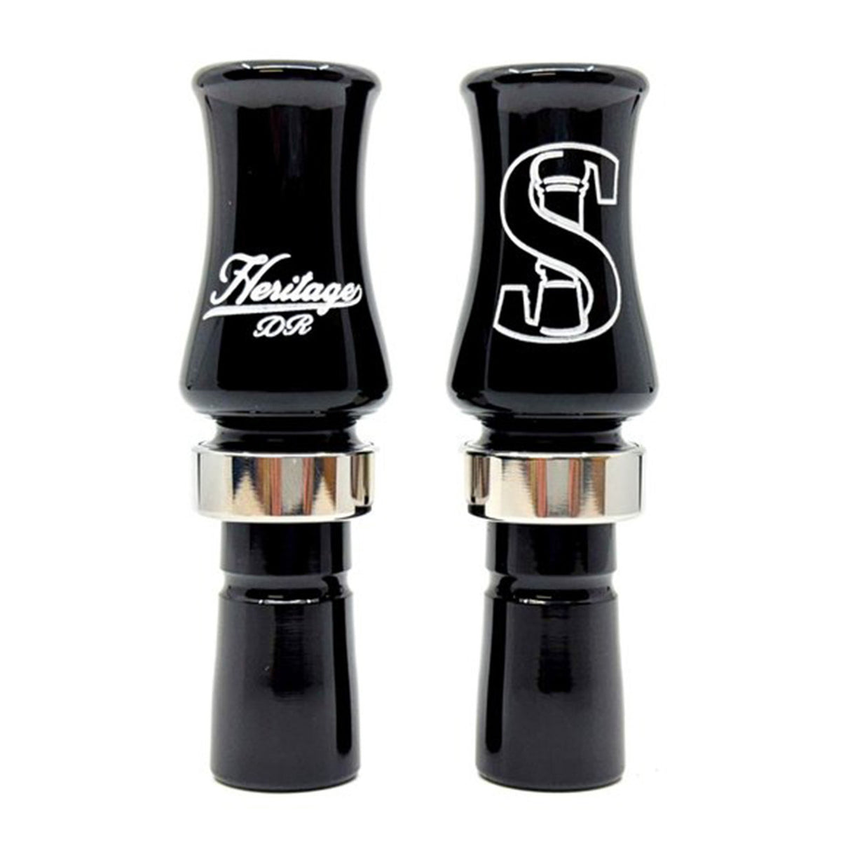 Singleton Game Calls Heritage Double Reed Duck Call Image in Black