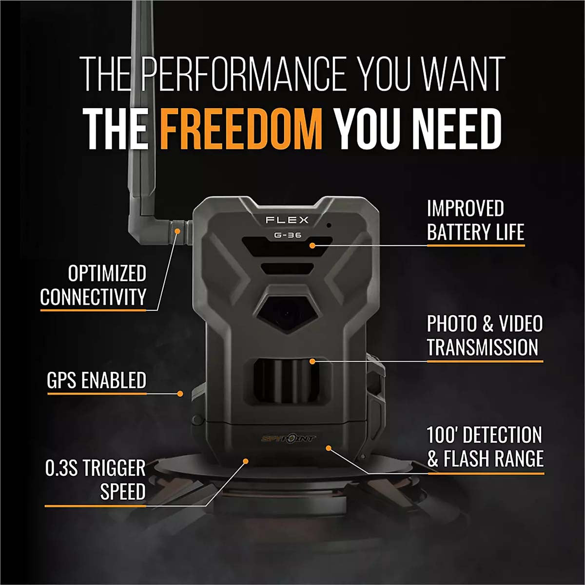 SpyPoint Flex G36 Cellular Camera - Twin Pack