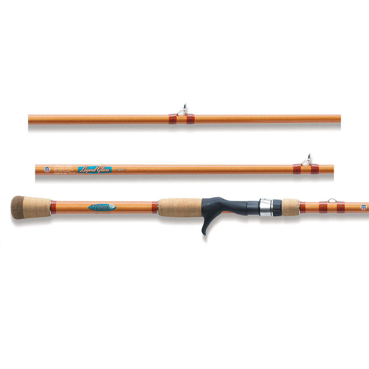 Image of the St. Croix Legend Glass Casting Rod.