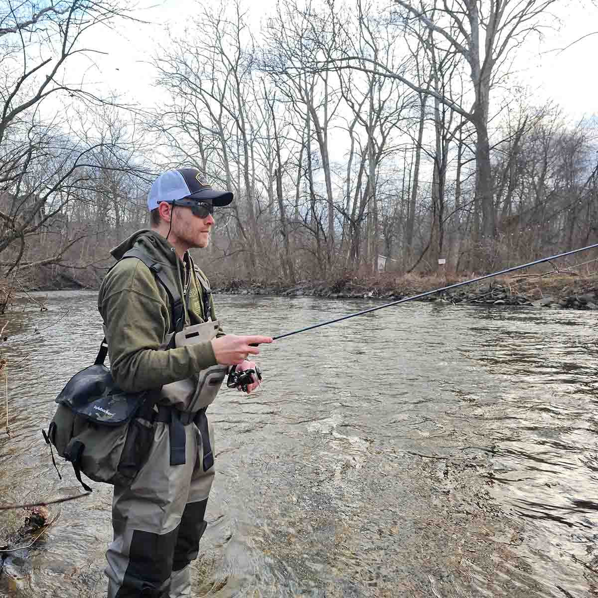 St. Croix Trout Series Spinning Rod Mood Image