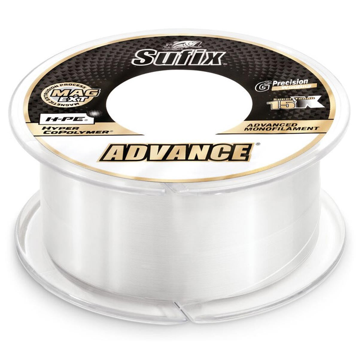 Sufix Advance Monofilament Line in Clear