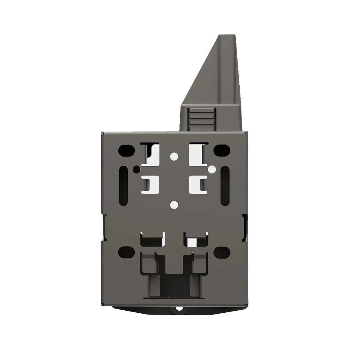 Back image of the Tactacam Reveal Trail Camera Lockable 4.0 Security Box.