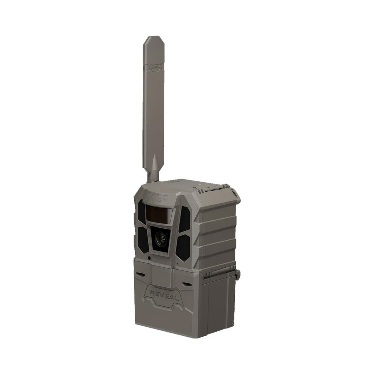 Antenna up image of the Tactacam Reveal X 4.0 Camera.