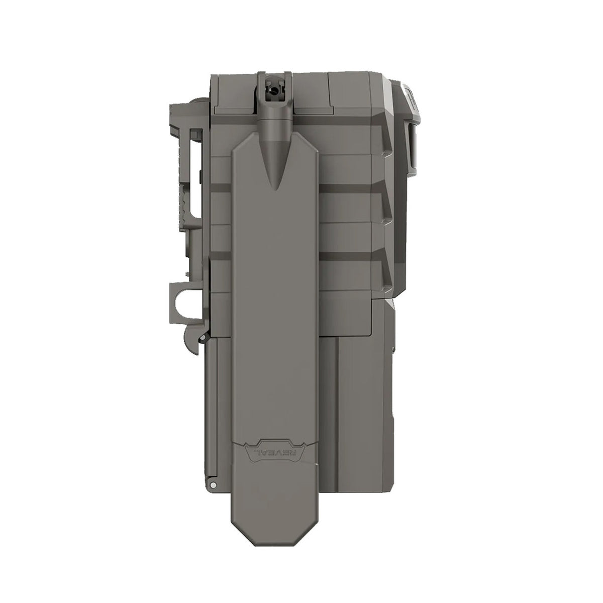 Side image of the Tactacam Reveal Pro 4.0 Camera.