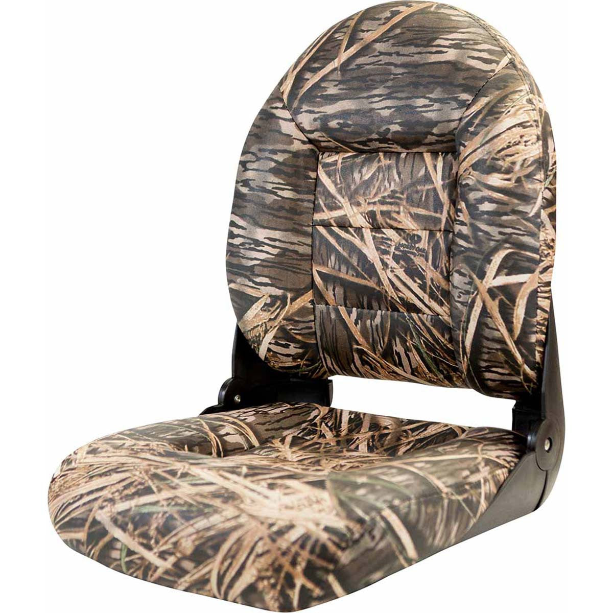 High Back NaviStyle Camo Boat Seat - Mossy Oak Shadowgrass - Vinyl