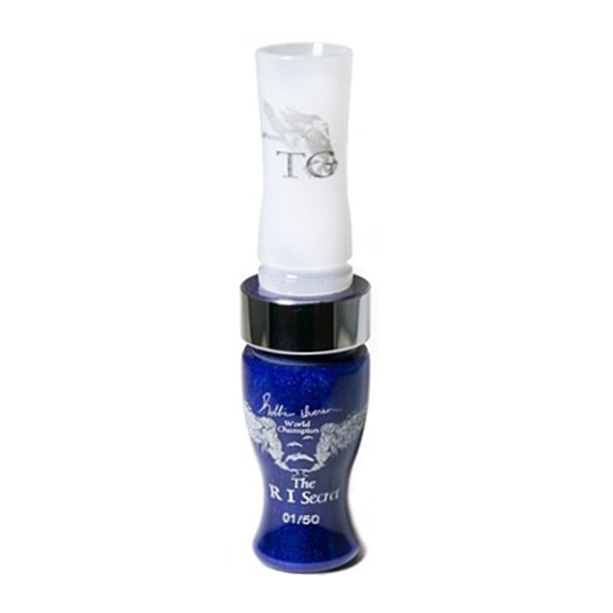 Tim Grounds RI Secret Goose Call Image in Blue-Pearl