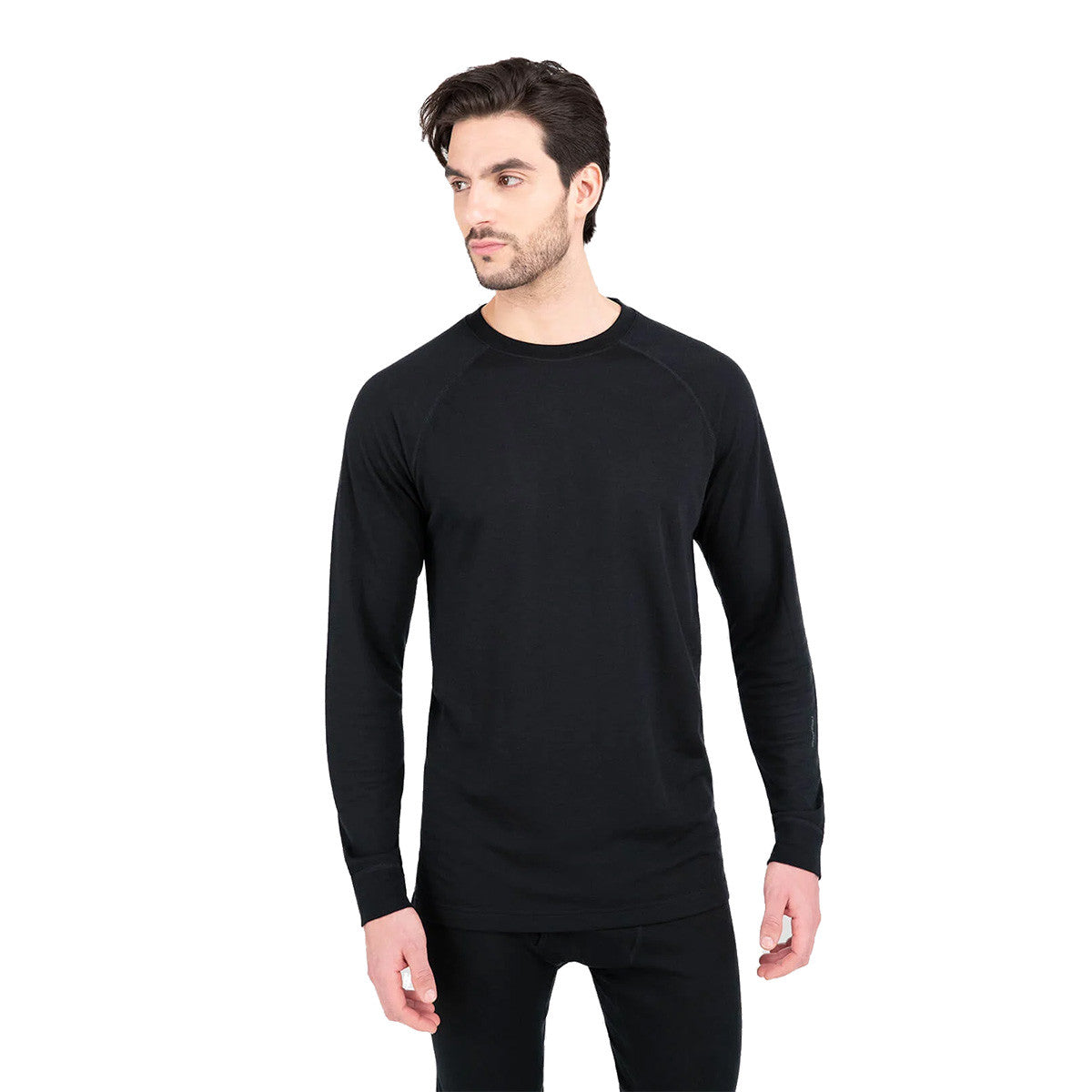 2-Layer Authentic Thermal Crew, Black