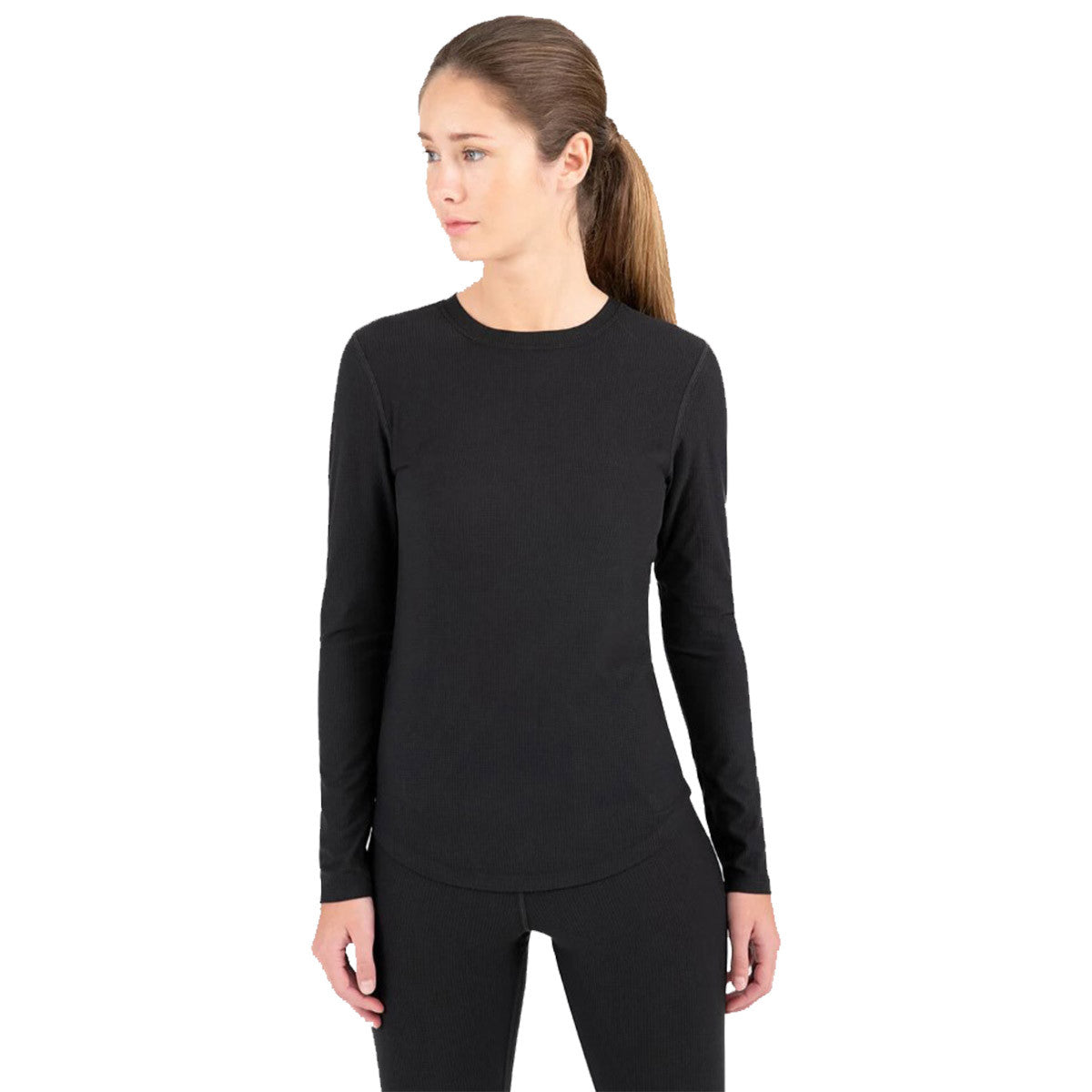 Terramar Women's Transport 1.0 Crew - Black