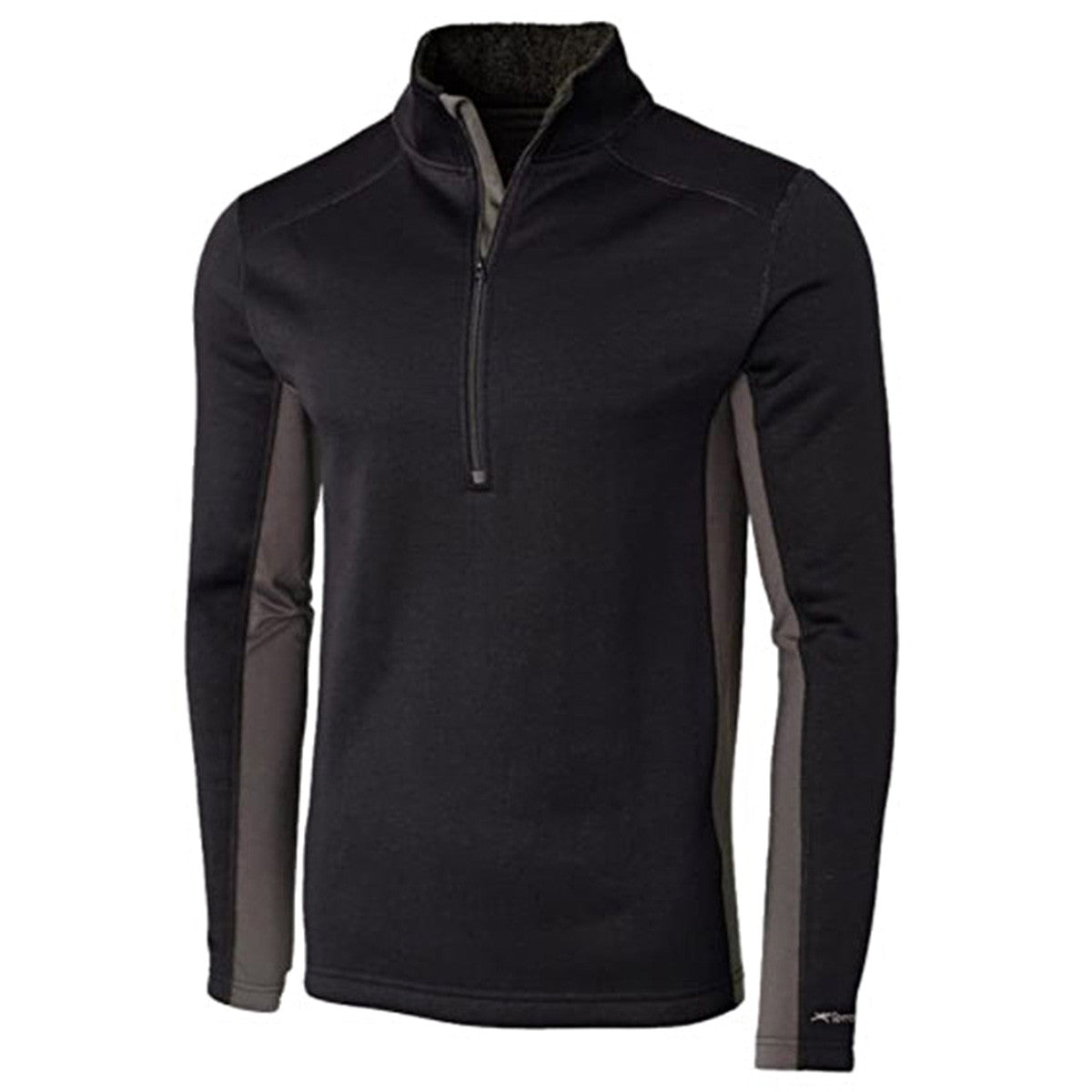 Men's Beast Half Zip Crew, Black