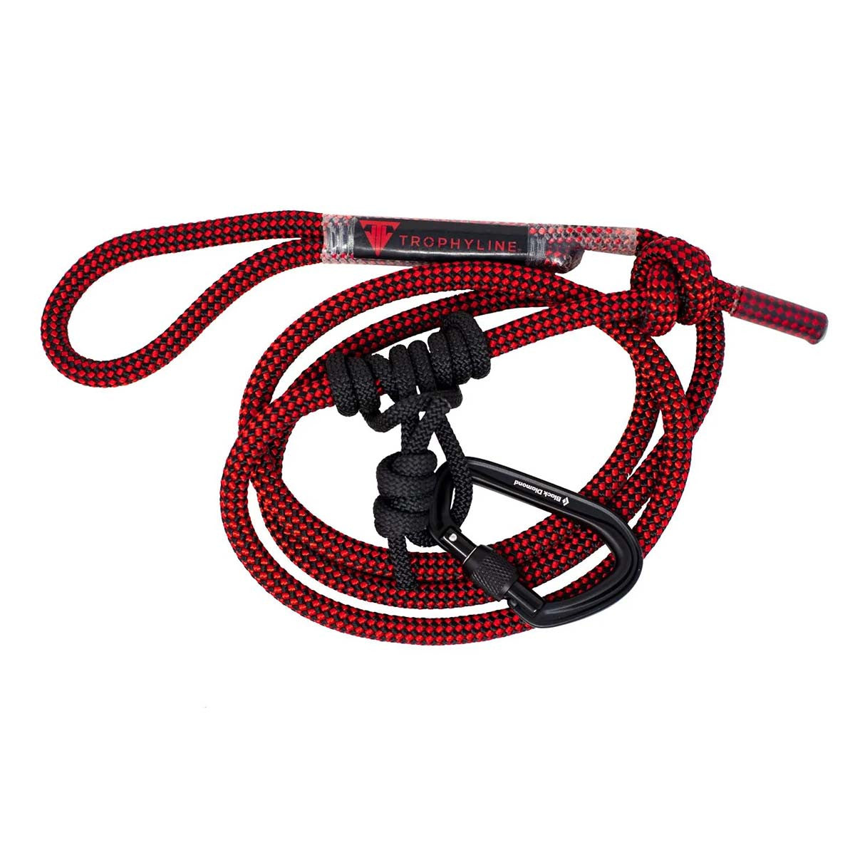 Trophyline Tree Tether/Lineman Rope with 11mm Carabiner Image