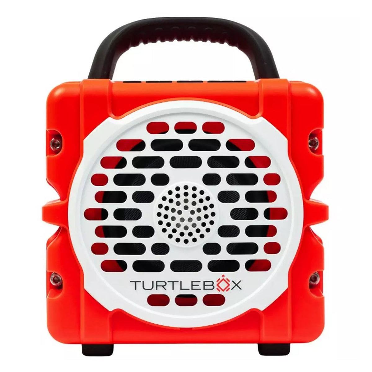 Image of the Turtlebox Cub Outdoor Waterproof Speaker in Orange