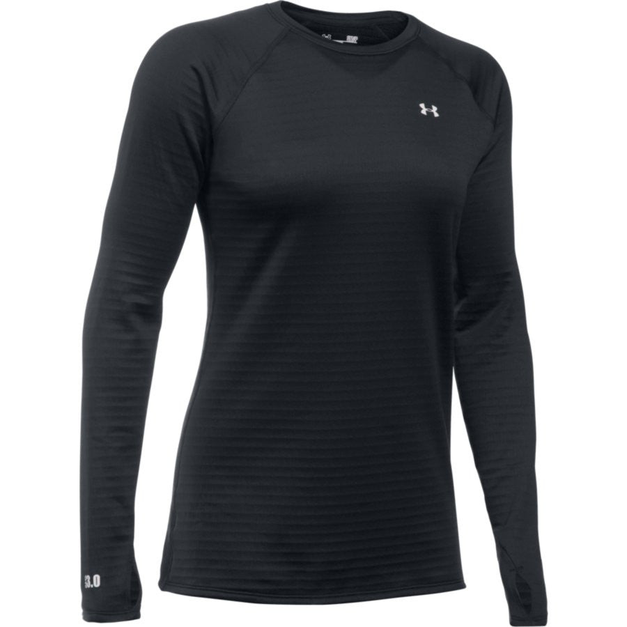Women's Base 3.0 Crew Long Sleeve, Black