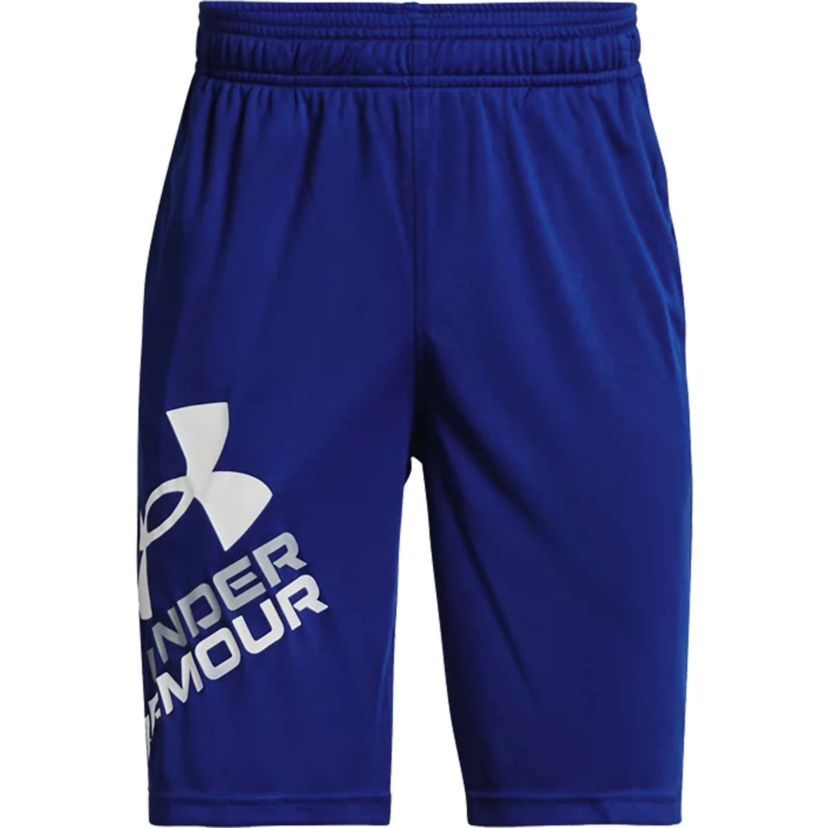 Under Armour Boy's Prototype 2.0 Logo Shorts - Royal White Royal-White