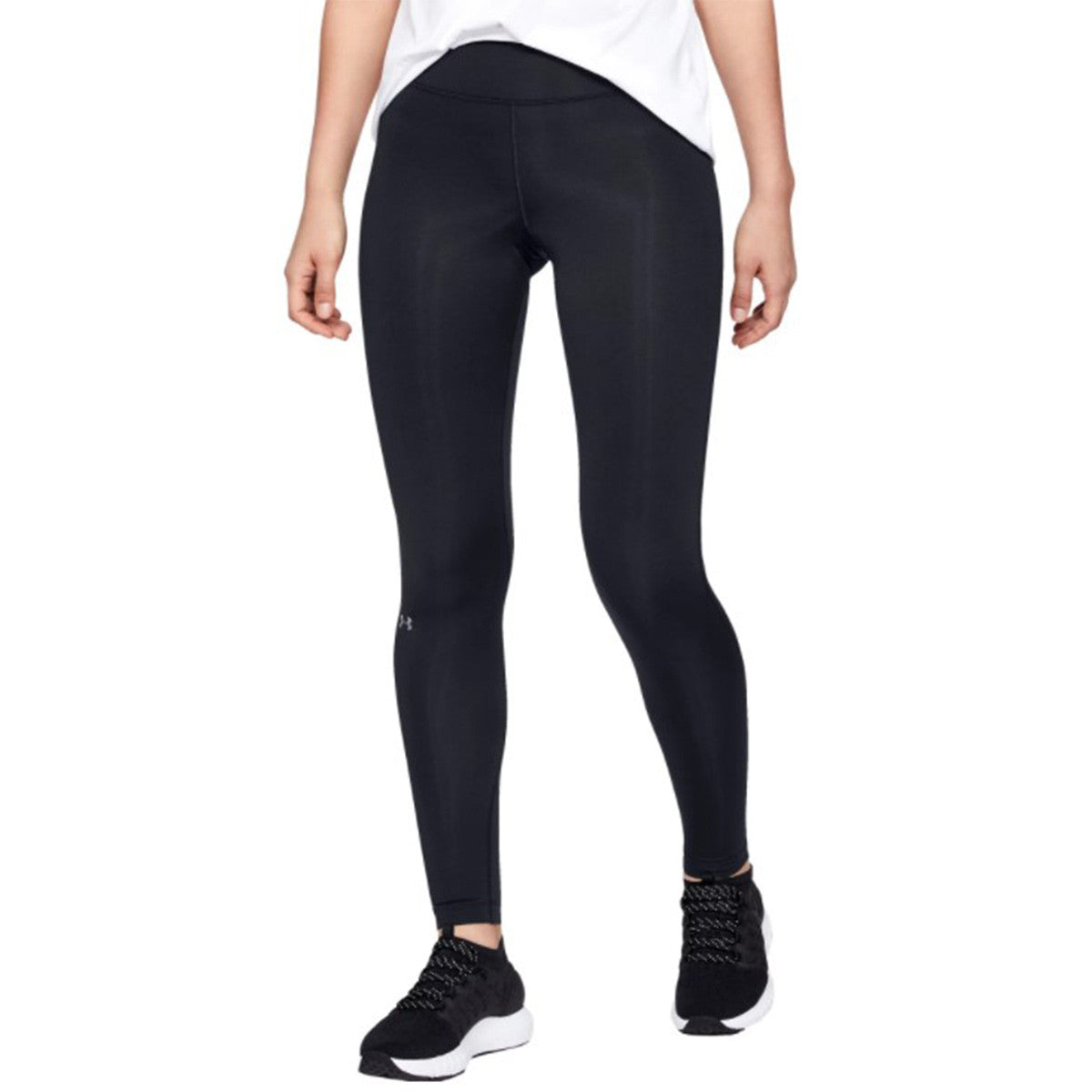 Under Armour Women's ColdGear Authentics Leggings Image in Black