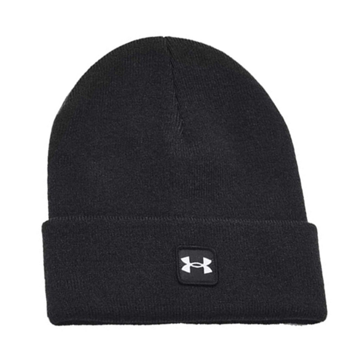 Under Armour Halftime Cuff Beanie Image in Black-White