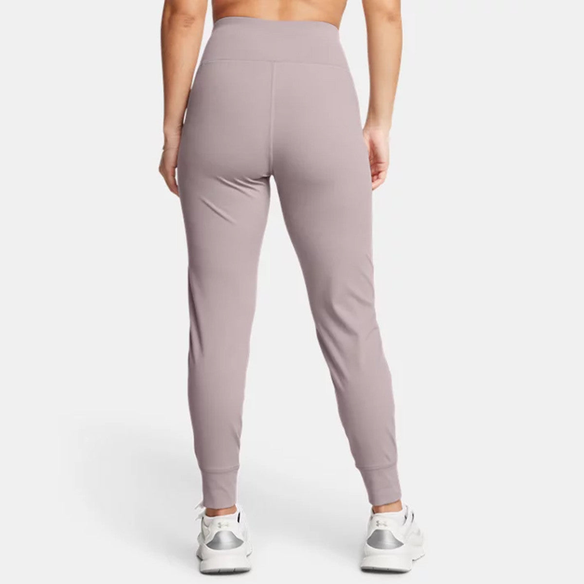 Under Armour Women's Motion Joggers Back Image in Tetra Gray/White