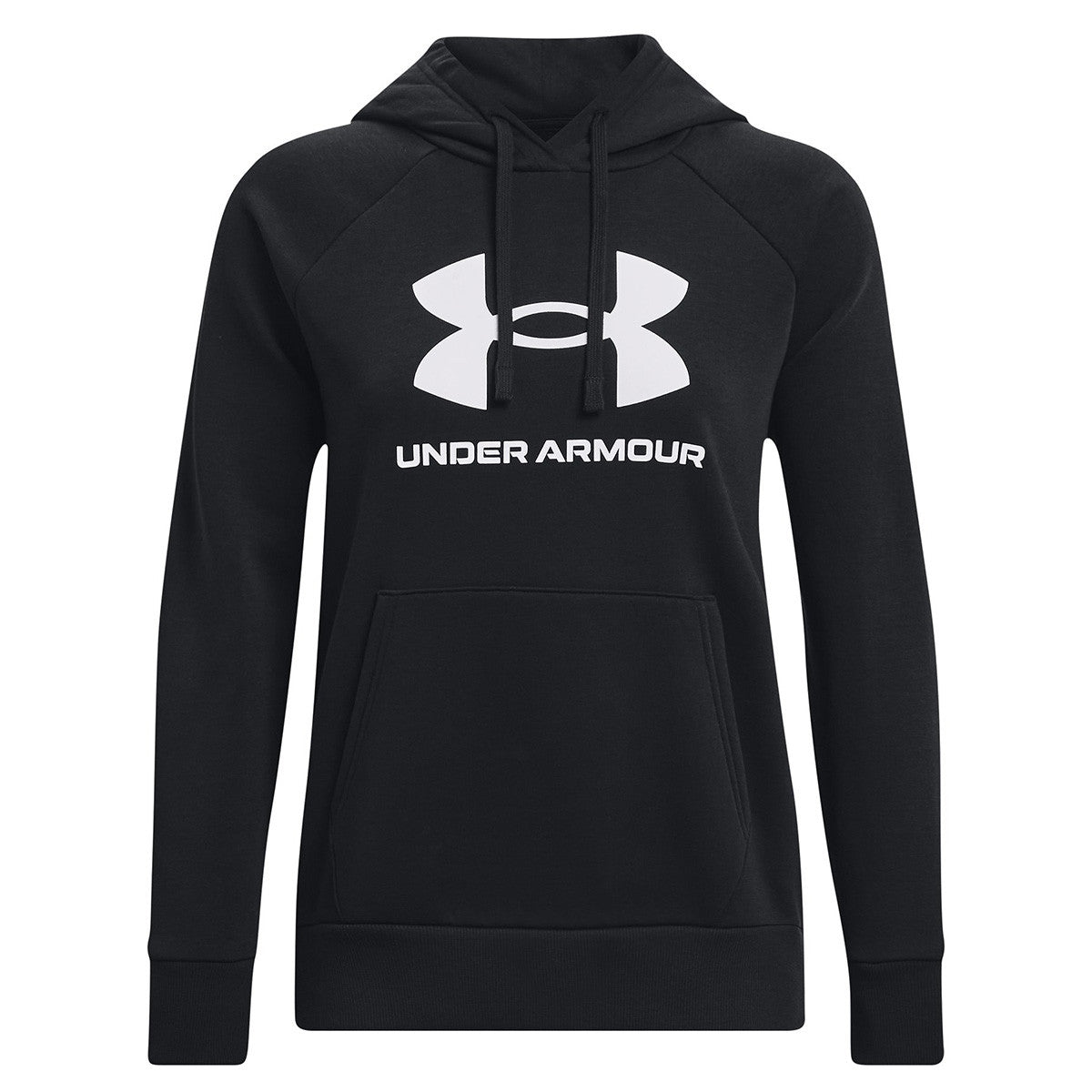 Under Armour Women's Rival Fleece Big Logo Hoodie - Black image