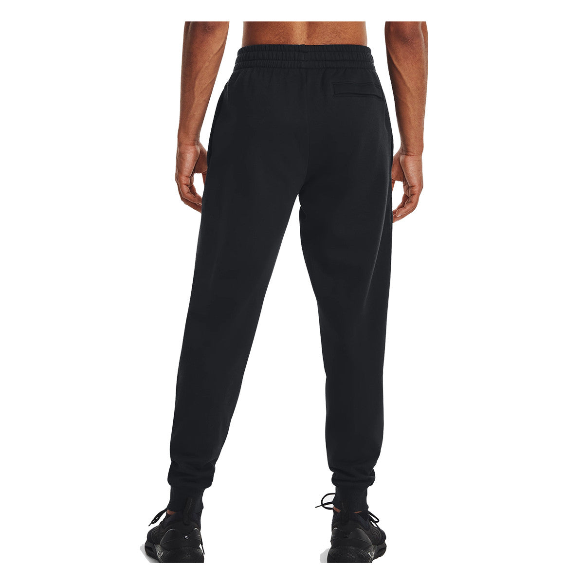 Under Armour Men's UA Rival Fleece Joggers Model Back Image