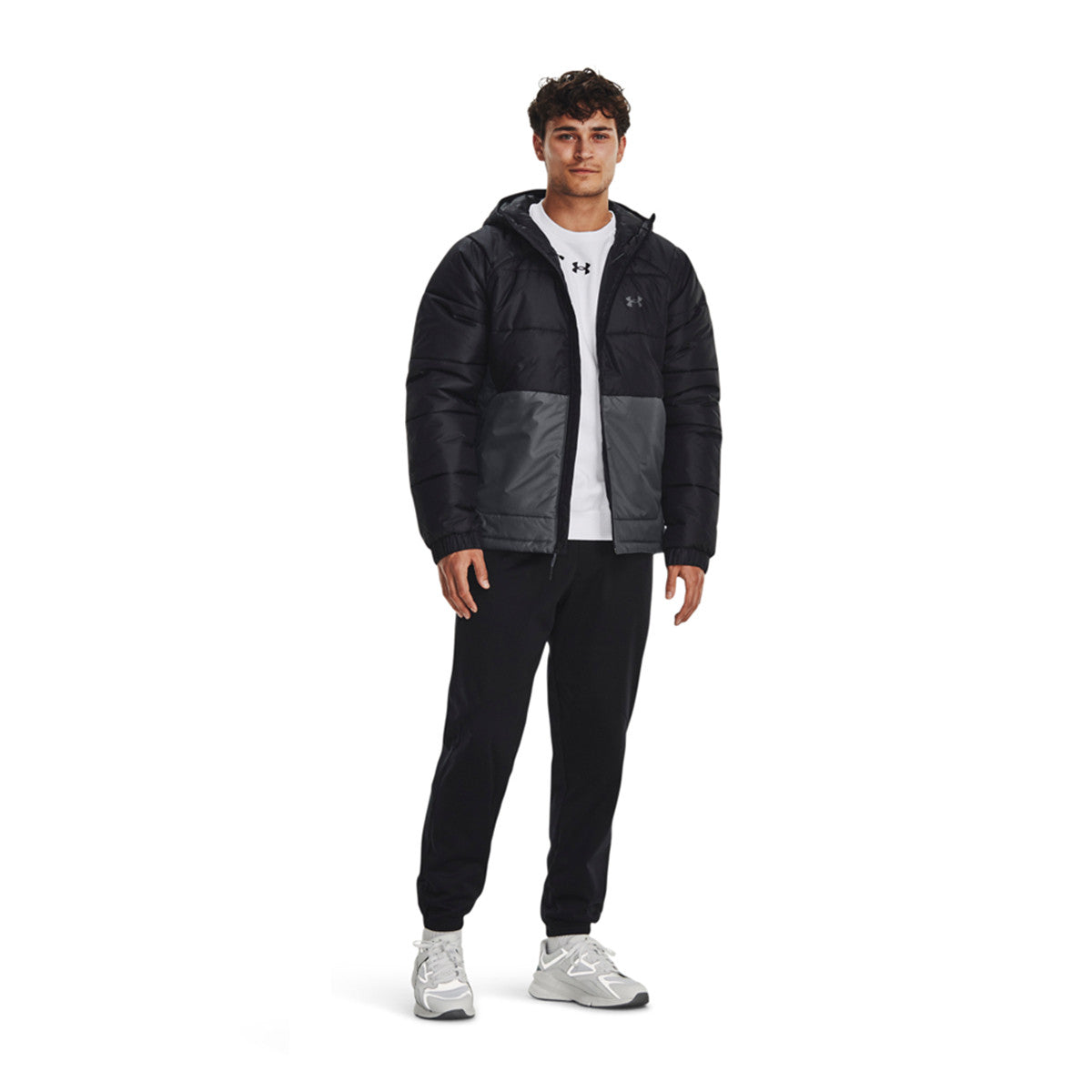 Under Armour Storm Insulated Hooded Jacket - Black