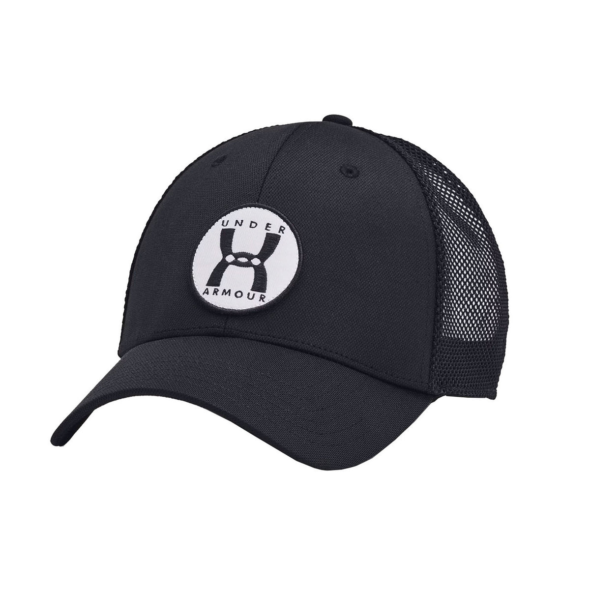 Under Armour Men's Blitzing Trucker Hat Front Image