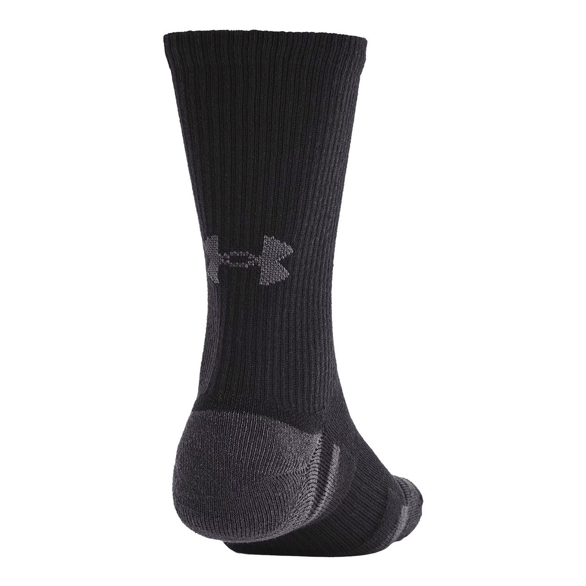 Under Armour Unisex UA Performance Tech 6-Pack Crew Socks image in Black