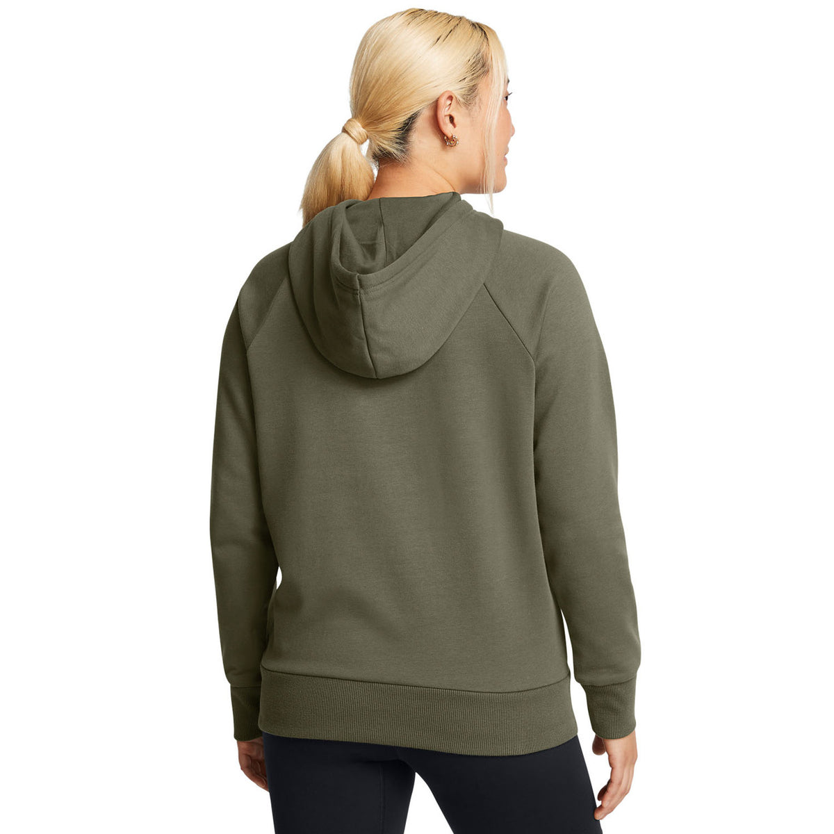 Under Armour UA Women's Rival Fleece Antler Hoodie Back Image