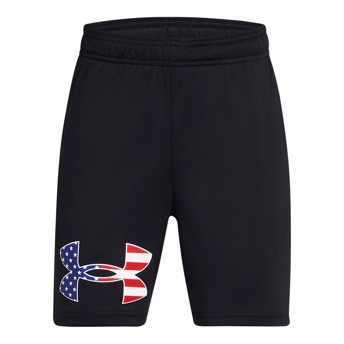 Under Armour Boys' Freedom Tech Short - Black-White - Front