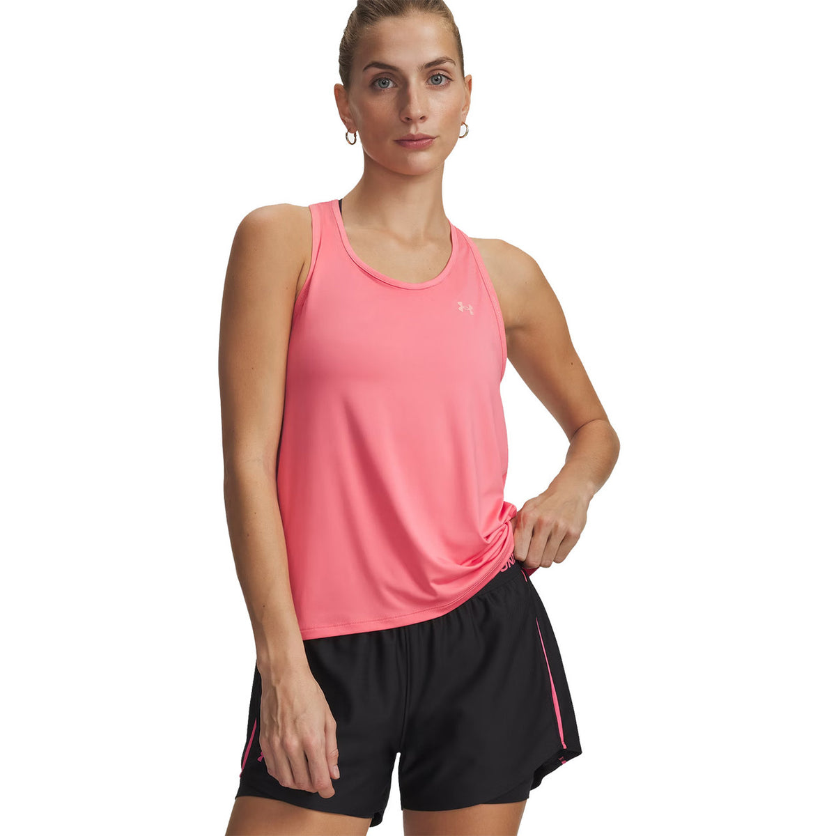 Under Armour Women's Tech Knockout Tank Image in Bittersweet Pink