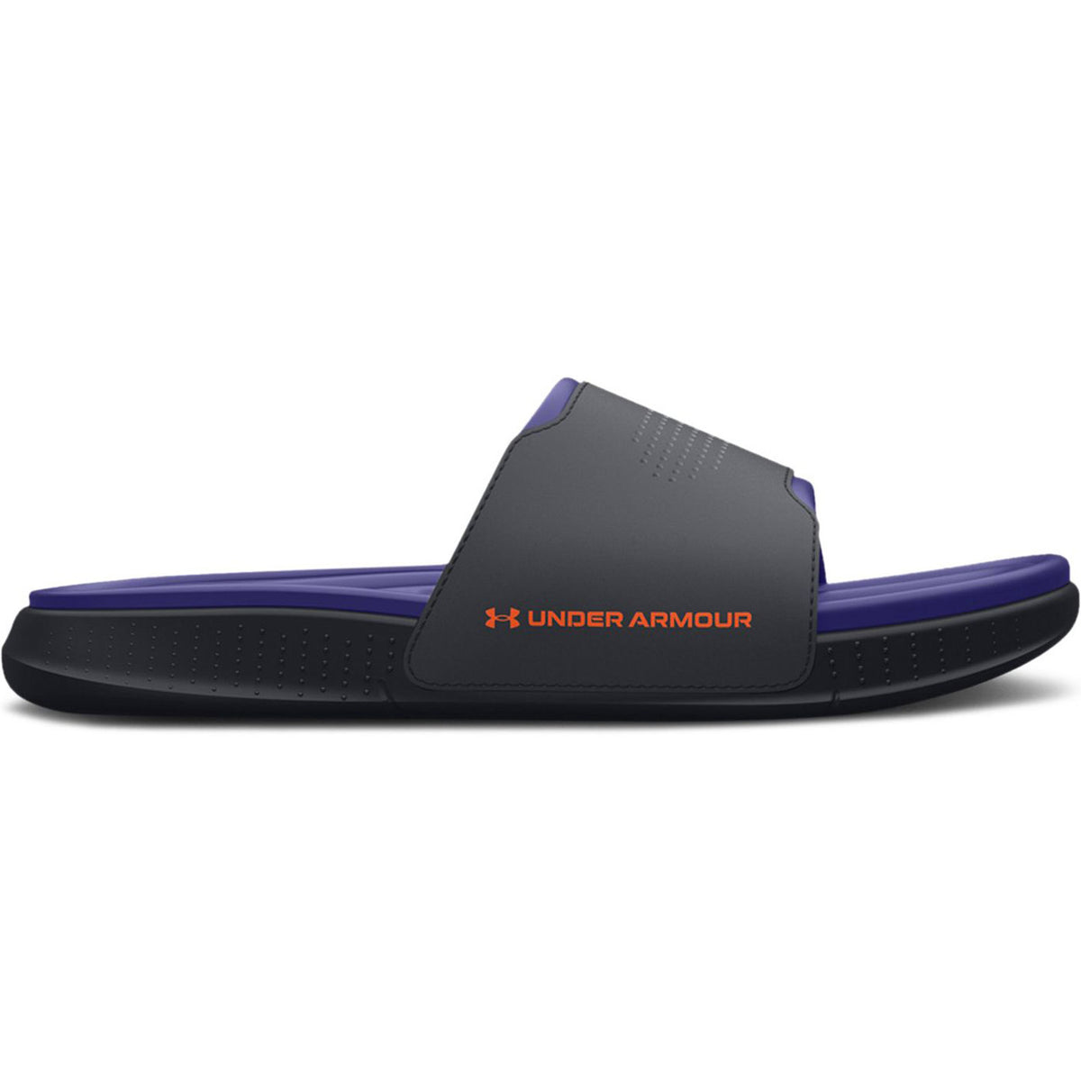 Under Armour Ansa Elevate Slides - Black Sonar Blue