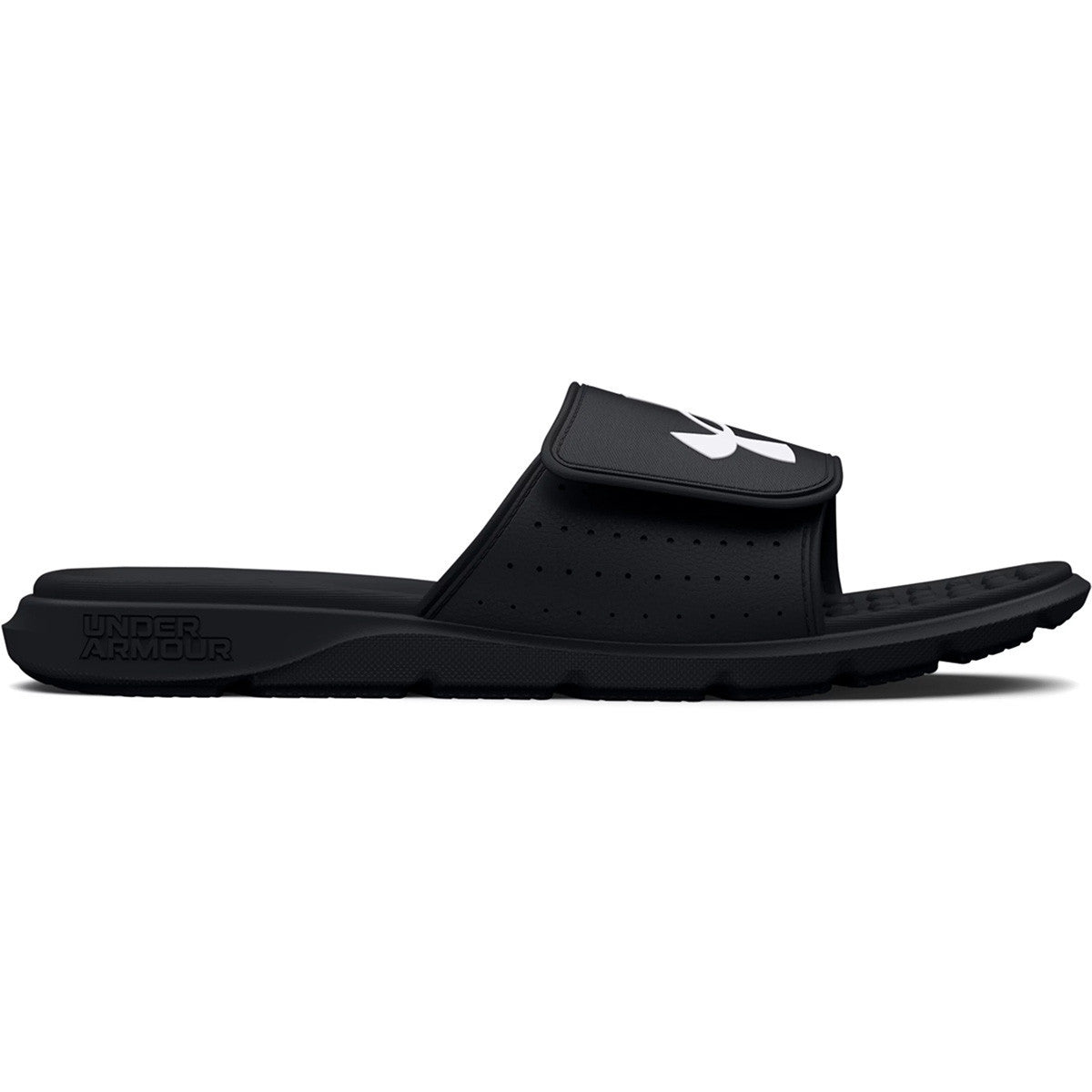 Under Armour Ignite 7 Pro Slides - Black-White