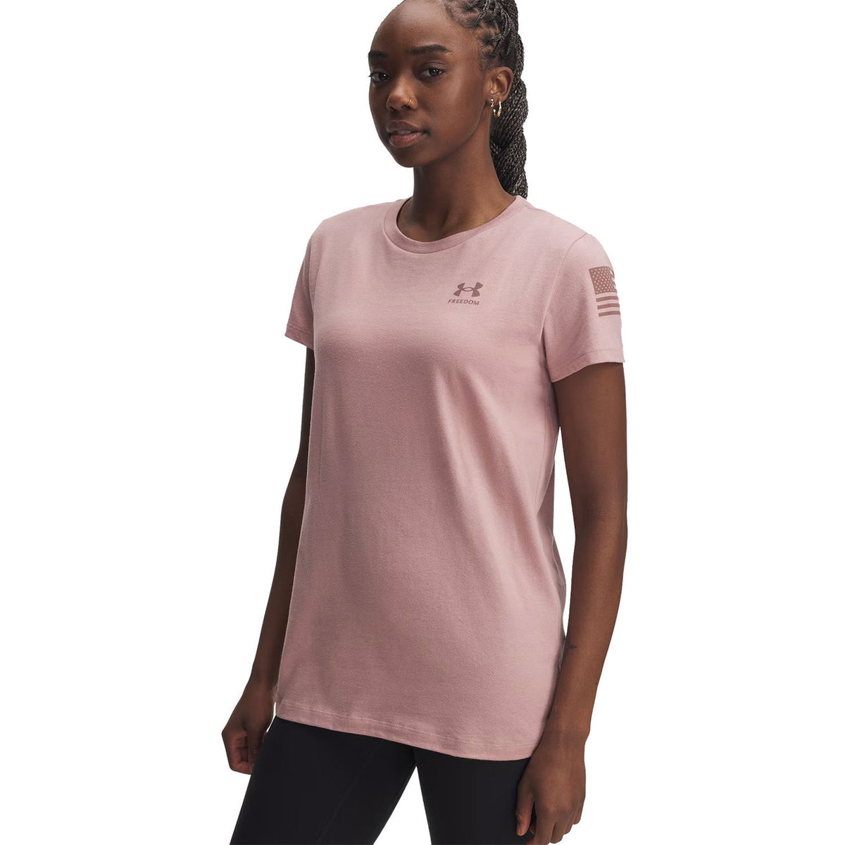 Under Armour UA Women's Freedom Flag T-Shirt Front Image