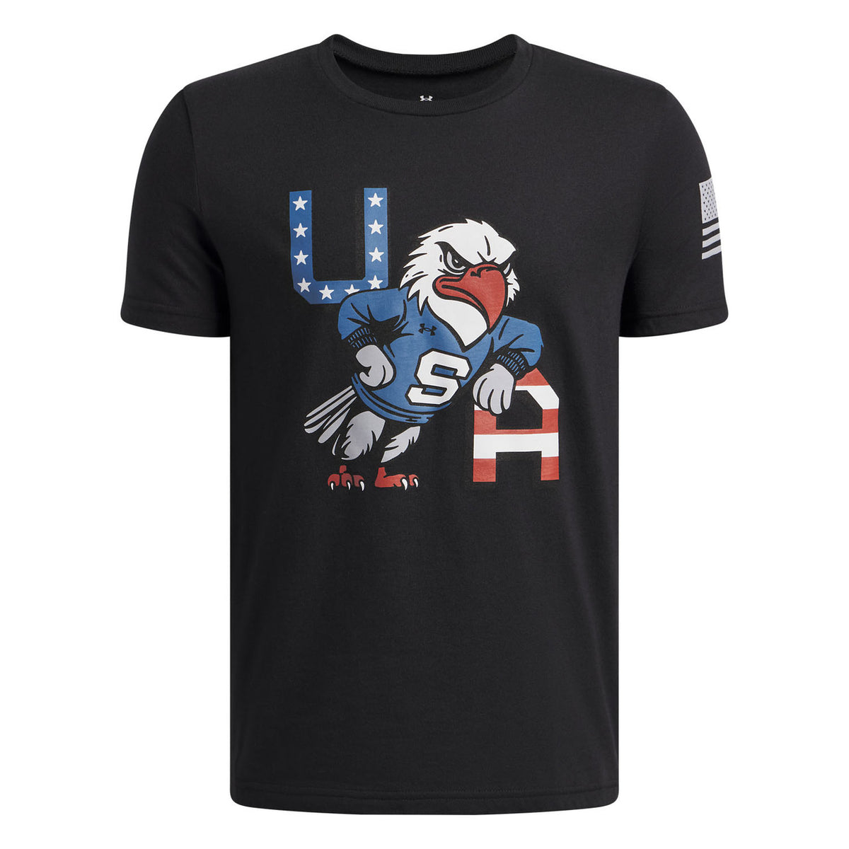 Under Armour Boys' Freedom Cartoon Eagle T-Shirt Front Image