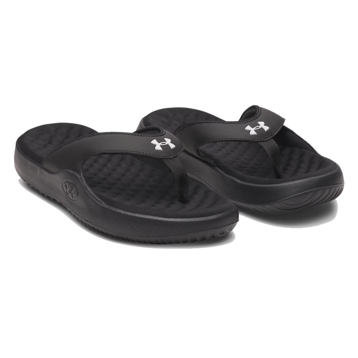 Under Armour Women's Ignite Pro 8 T Sandals Pair Image in Black