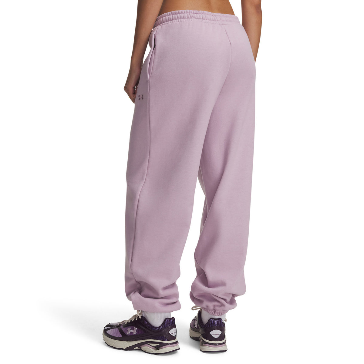 Back Image of the Under Armour Women's UA Icon Fleece Gym Pants.