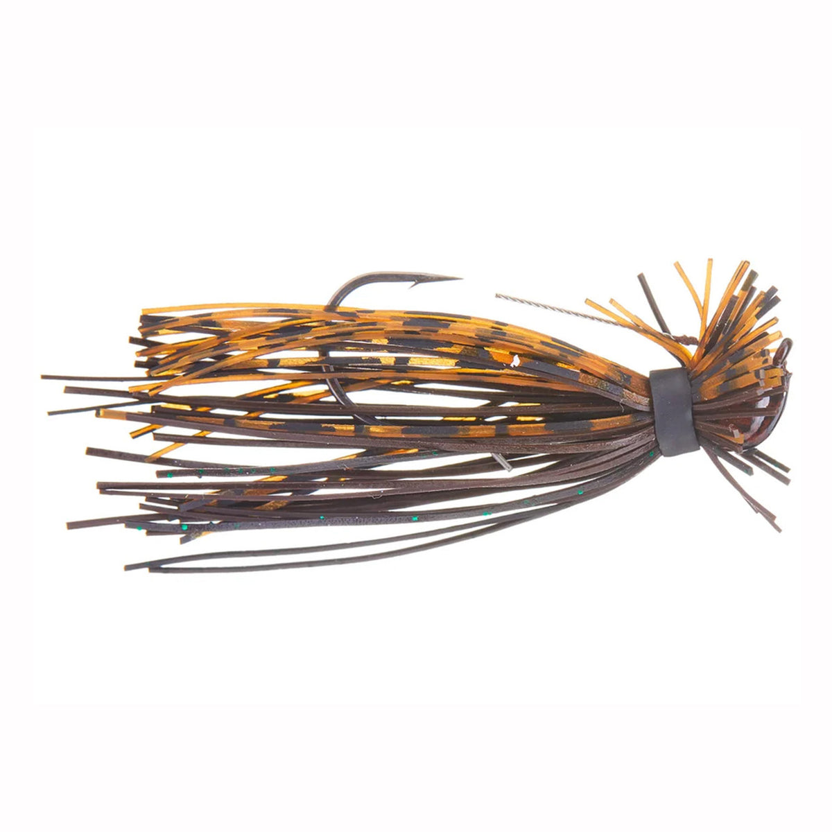 VMC Finesse Jig Image in Pumpkin Brown Black